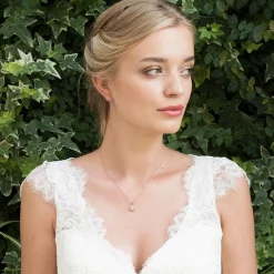 Ivory & Co Bridesmaid Gifts | Bride Gifts*Ivory and Co Balmoral Rose Gold Wedding Jewellery Set