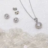 Ivory & Co Silver Prom Jewellery | Prom Jewellery Sets*Ivory and Co Balmoral Silver Wedding Jewellery Set