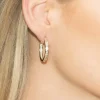Ivory & Co Gold Prom Jewellery | Prom Earrings*Ivory and Co Copenhagen Gold Crystal Hoop Earrings