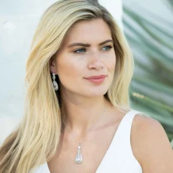 Ivory & Co Silver Prom Jewellery | Prom Jewellery Sets*Ivory and Co Cotton Club Statement Bridal Jewellery Set
