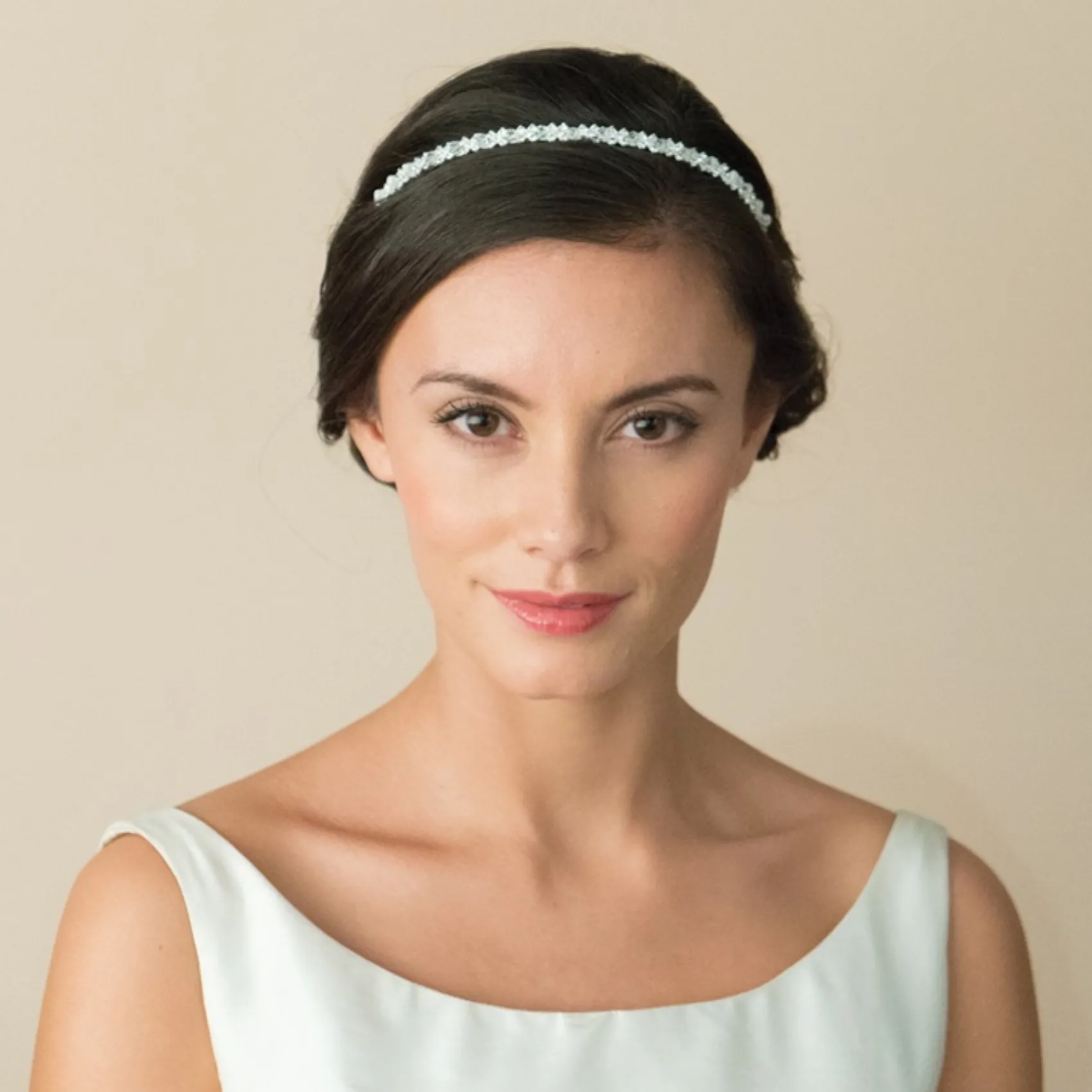 Ivory & Co Prom Headbands & Tiaras | Crystal Hair Accessories*Ivory and Co Eden Narrow Silver Crystal Wedding Headband