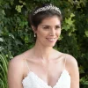 Ivory & Co Rose Gold Hair Accessories | Wedding Tiaras*Ivory and Co Elfin Rose Gold Leaves and Crystal Wedding Tiara