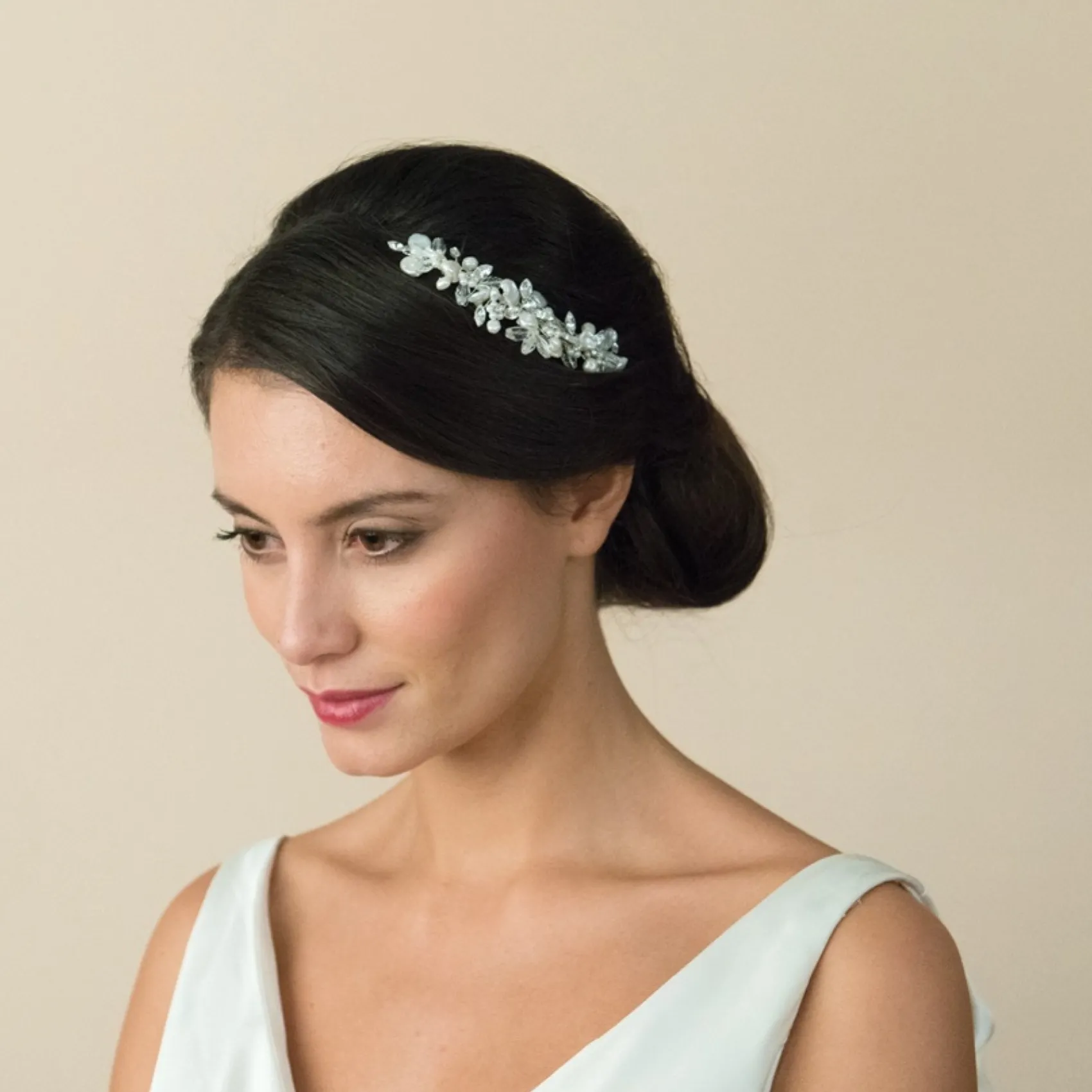 Ivory & Co Pearl Hair Accessories | Silver Hair Accessories*Ivory and Co Freshwater Pearl Bridal Hair Comb