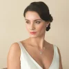 Ivory & Co Silver Prom Jewellery | Prom Necklaces*Ivory and Co Hampton Cubic Zirconia Pendant Necklace