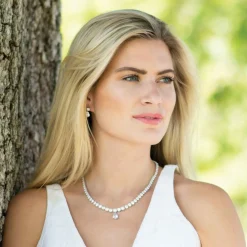 Ivory & Co Bride Gifts | Crystal Jewellery*Ivory and Co Imperial Cubic Zirconia Wedding Necklace