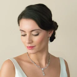 Ivory & Co Bride Gifts | Vintage Jewellery*Ivory and Co Mayfair Vintage Inspired Crystal Drop Wedding Earrings