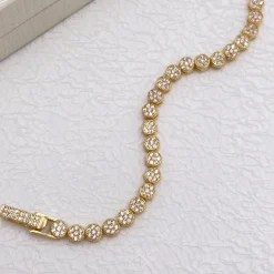 Ivory & Co Bridesmaid Gifts | Crystal Jewellery*Ivory and Co Modena Gold Crystal Embellished Wedding Bracelet