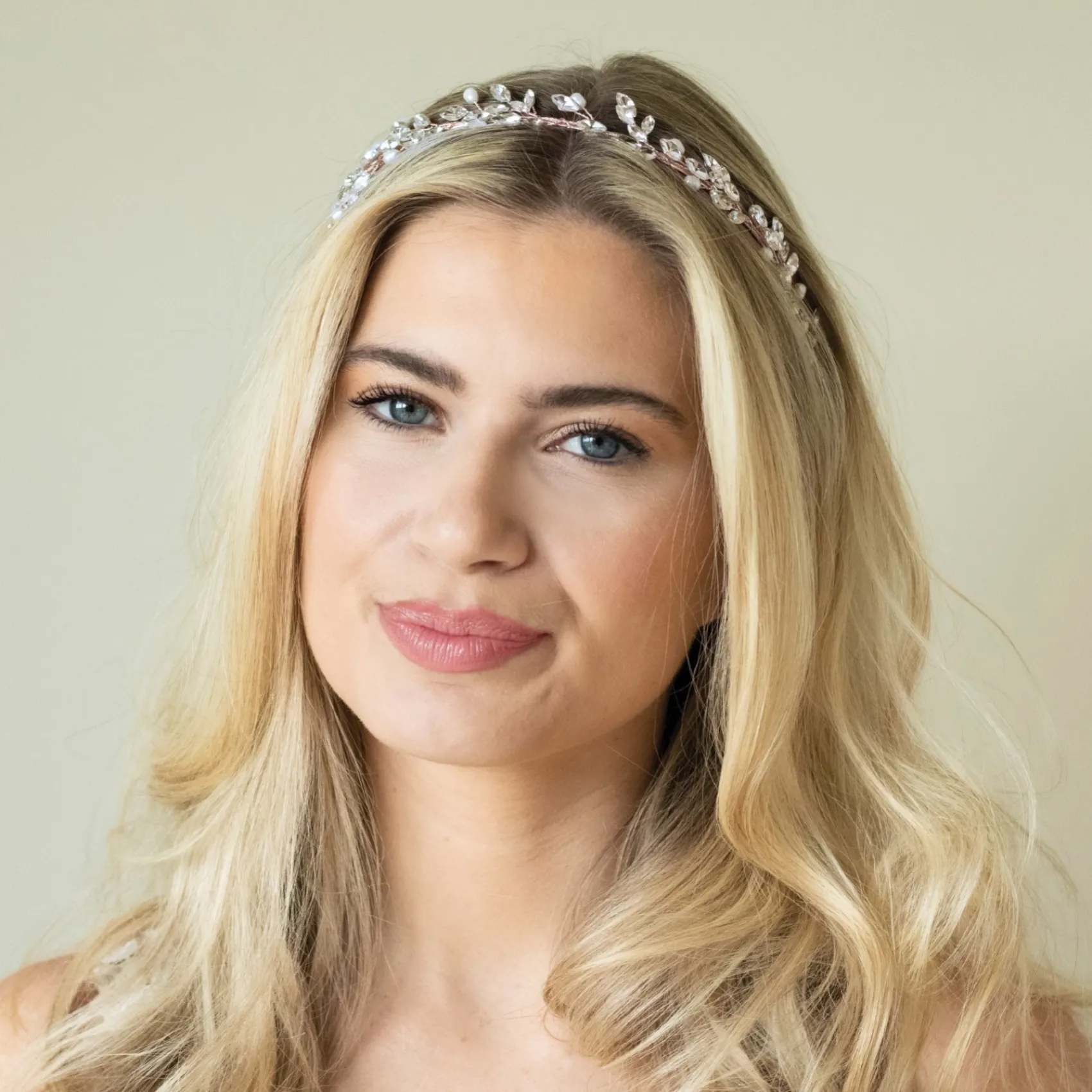 Ivory & Co Prom Headbands & Tiaras | Crystal Hair Accessories*Ivory and Co Moonshine Rose Gold Pearl and Crystal Headband