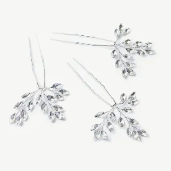 Ivory & Co Prom Hair Clips & Combs | Crystal Hair Accessories*Ivory and Co Moonspray Silver Crystal Spray Hair Pin Set