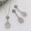 Ivory & Co Silver Prom Jewellery | Prom Jewellery Sets*Ivory and Co Moonstruck Silver Crystal Bridal Jewellery Set