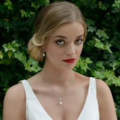 Ivory & Co Bridesmaid Gifts | Vintage Jewellery*Ivory and Co Morocco Pearl Pendant Necklace