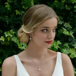 Ivory & Co Bridesmaid Gifts | Vintage Jewellery*Ivory and Co Morocco Pearl Drop Wedding Earrings