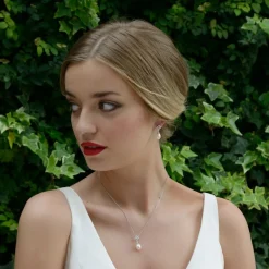 Ivory & Co Bridesmaid Gifts | Vintage Jewellery*Ivory and Co Morocco Pearl Drop Wedding Earrings