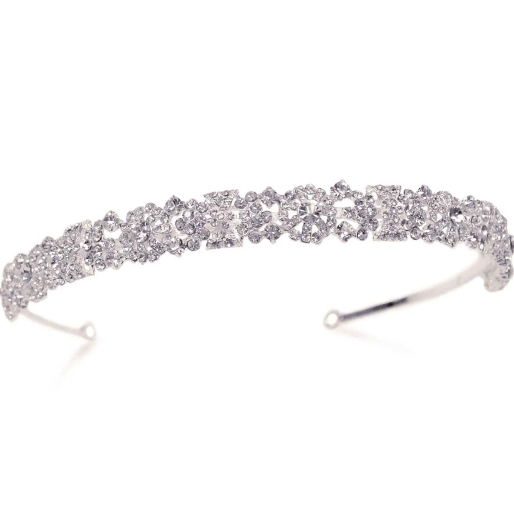 Ivory & Co Crystal Hair Accessories | Silver Hair Accessories*Ivory and Co Natalia Crystal Embellished Bridal Headband