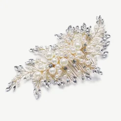 Ivory & Co Pearl Hair Accessories | Gold Hair Accessories*Ivory and Co Ocean Days Gold Statement Pearl and Crystal Hair Comb
