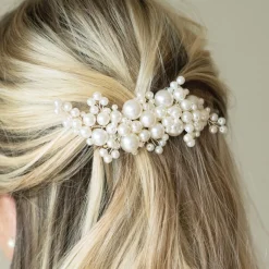 Ivory & Co Bridesmaid Gifts | Bride Gifts*Ivory and Co Pearl Blossom Statement Pearl Cluster Hair Clip