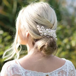 Ivory & Co Bridesmaid Gifts | Bride Gifts*Ivory and Co Pearl Blossom Statement Pearl Cluster Hair Clip