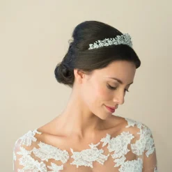 Ivory & Co Vintage Headpieces | Pearl Hair Accessories*Ivory and Co Pheodora Vintage Inspired Floral Bridal Tiara