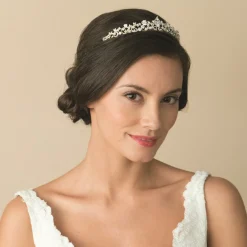 Ivory & Co Crystal Hair Accessories | Gold Hair Accessories*Ivory and Co Precious Gold Crystal Embellished Tiara