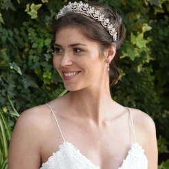 Ivory & Co Crystal Hair Accessories | Rose Gold Hair Accessories*Ivory and Co Princess Aria Rose Gold Crystal Embellished Tiara