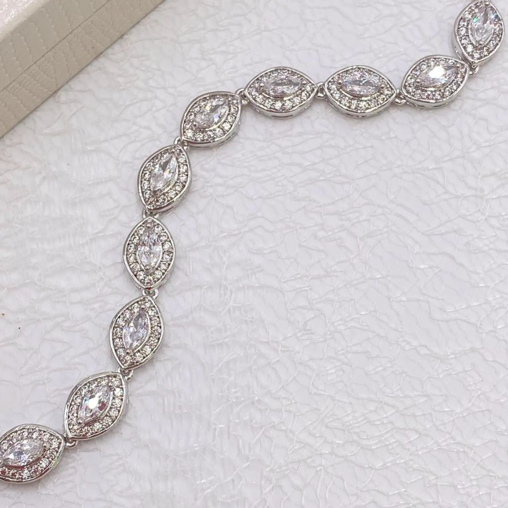 Ivory & Co Silver Prom Jewellery | Prom Bracelets*Ivory and Co Promise Cubic Zirconia Wedding Bracelet
