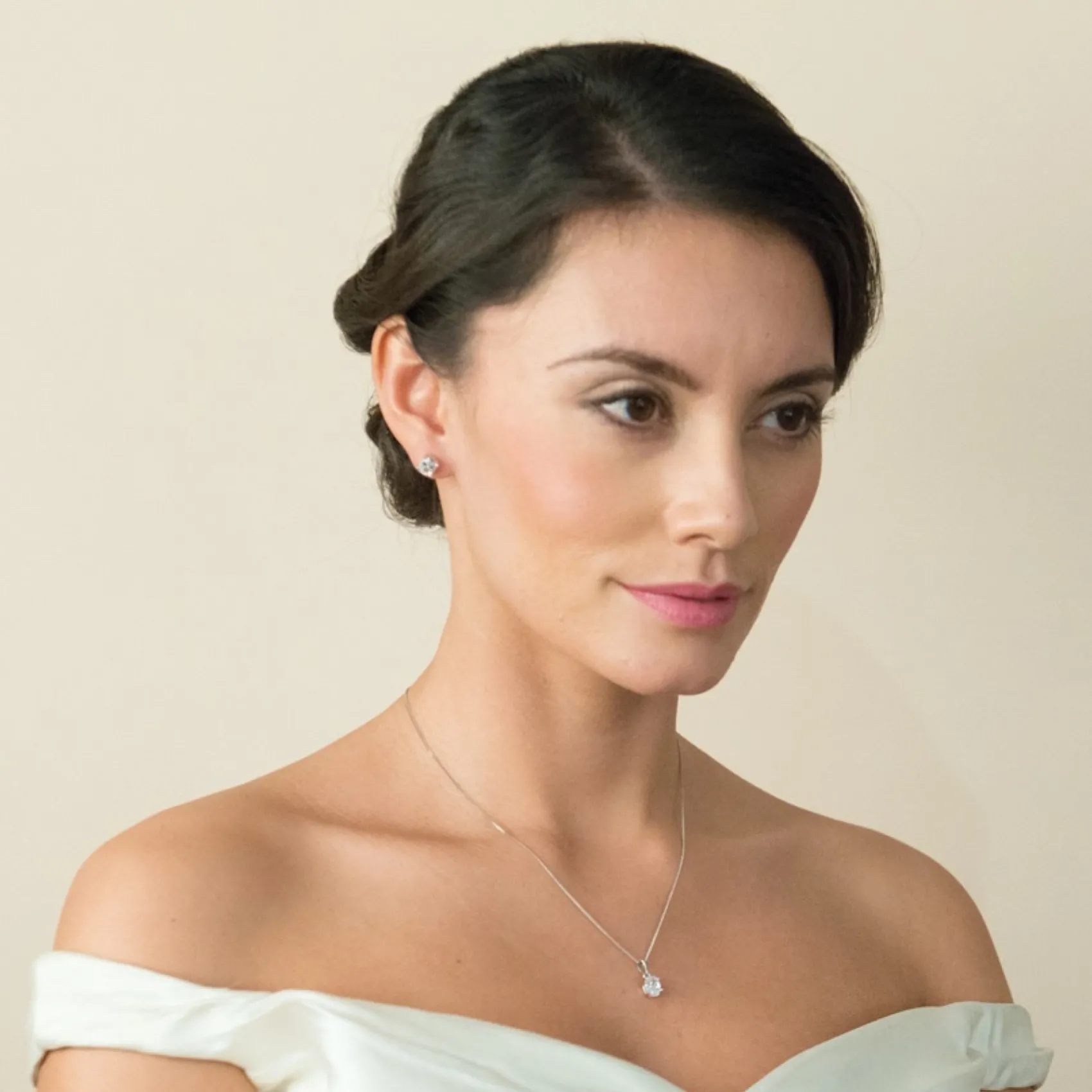 Ivory & Co Silver Prom Jewellery | Prom Earrings*Ivory and Co Rapture Cubic Zirconia Stud Earrings