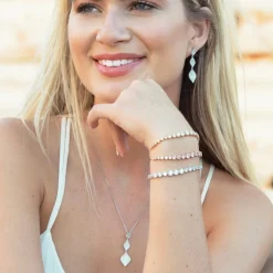 Ivory & Co Silver Prom Jewellery | Prom Earrings*Ivory and Co Rochelle Silver Crystal Pave Triple Drop Earrings