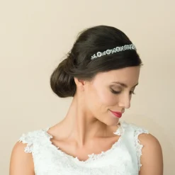 Ivory & Co Vintage Headpieces | Silver Hair Accessories*Ivory and Co Selma Art Deco Inspired Crystal Wedding Headband