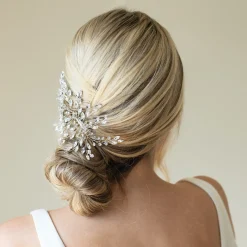 Ivory & Co Prom Hair Clips & Combs | Crystal Hair Accessories*Ivory and Co Serenade Silver Statement Crystal Spray Wedding Hair Clip