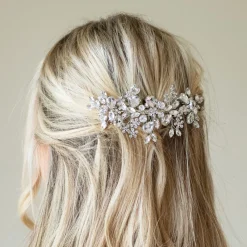 Ivory & Co Prom Hair Clips & Combs | Vintage Headpieces*Ivory and Co Silver Crystal Encrusted Sparkling Wedding Hair Comb