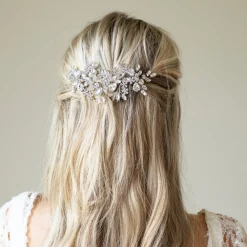 Ivory & Co Prom Hair Clips & Combs | Vintage Headpieces*Ivory and Co Silver Crystal Encrusted Sparkling Wedding Hair Comb