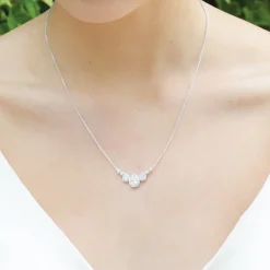 Ivory & Co Silver Prom Jewellery | Prom Necklaces*Ivory and Co Sorbonne Crystal Wedding Necklace