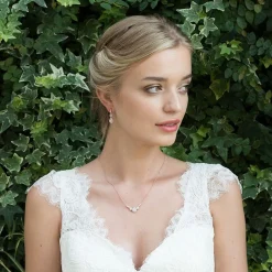 Ivory & Co Bridesmaid Gifts | Bride Gifts*Ivory and Co Sorbonne Rose Gold Bridal Jewellery Set
