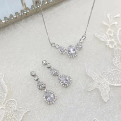 Ivory & Co Silver Prom Jewellery | Prom Jewellery Sets*Ivory and Co Sorbonne Silver Bridal Jewellery Set