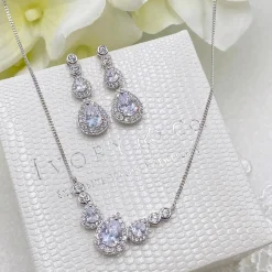 Ivory & Co Silver Prom Jewellery | Prom Jewellery Sets*Ivory and Co Sorbonne Silver Bridal Jewellery Set