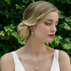 Ivory & Co Bridesmaid Gifts | Vintage Jewellery*Ivory and Co Stockholm Pearl Pendant Necklace