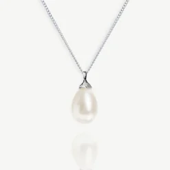 Ivory & Co Mother Of The Groom Gifts | Mother Of The Bride Gifts*Ivory and Co Westbury Silver Pearl Drop Pendant