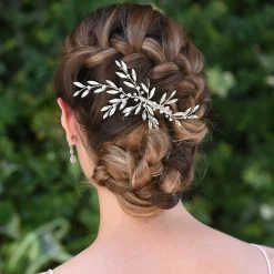 Ivory & Co Prom Hair Clips & Combs | Bridesmaid Gifts*Ivory and Co Wintersweet Crystal Spray Wedding Hair Clip