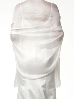 Poirier Wedding Capes & Wraps*Lightweight Wedding Shawl Ivory
