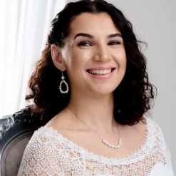 Lace & Favour Silver Wedding Jewellery | Pearl Jewellery*Kala Freshwater Pearl Necklace Ivory/ Silver