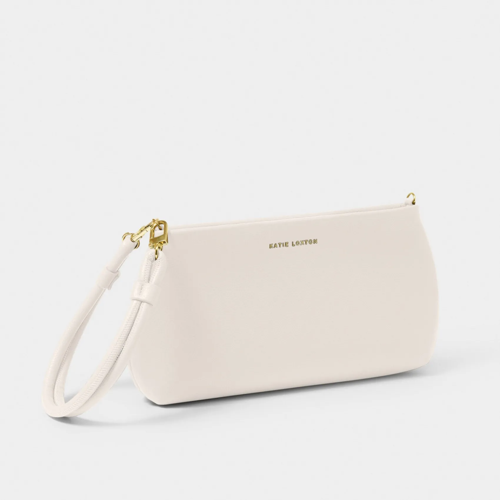 Katie Loxton Wedding Guest Bags | Wedding Handbags*Asha Wristlet Bag Off White