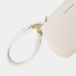 Katie Loxton Wedding Guest Bags | Wedding Handbags*Asha Wristlet Bag Off White