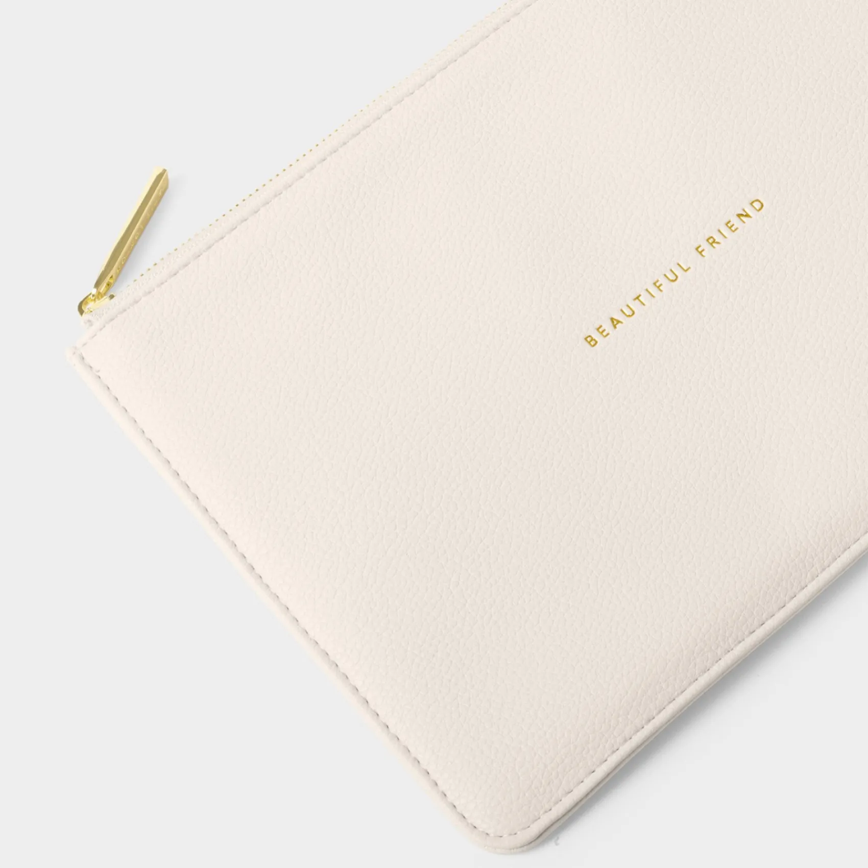 Katie Loxton Sentiment Pouches | Bridesmaid Gifts*'Beautiful Friend' Sentiment Pouch Off White
