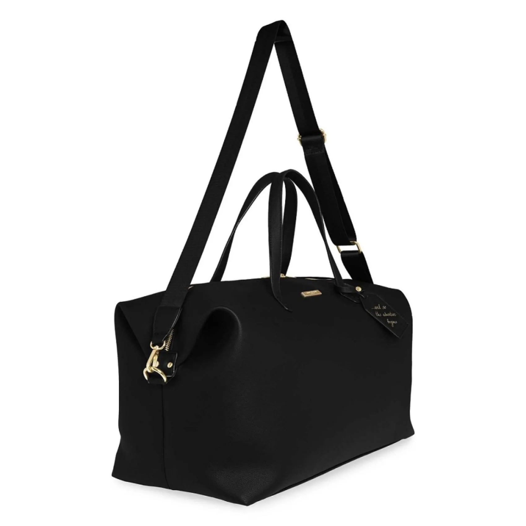 Katie Loxton Honeymoon Gifts | Bride Gifts*Weekend Holdall Duffle Bag Black