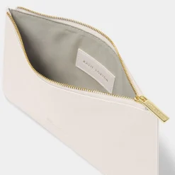 Katie Loxton Sentiment Pouches | Bride Gifts*'Bride' Sentiment Pouch Pearlescent White