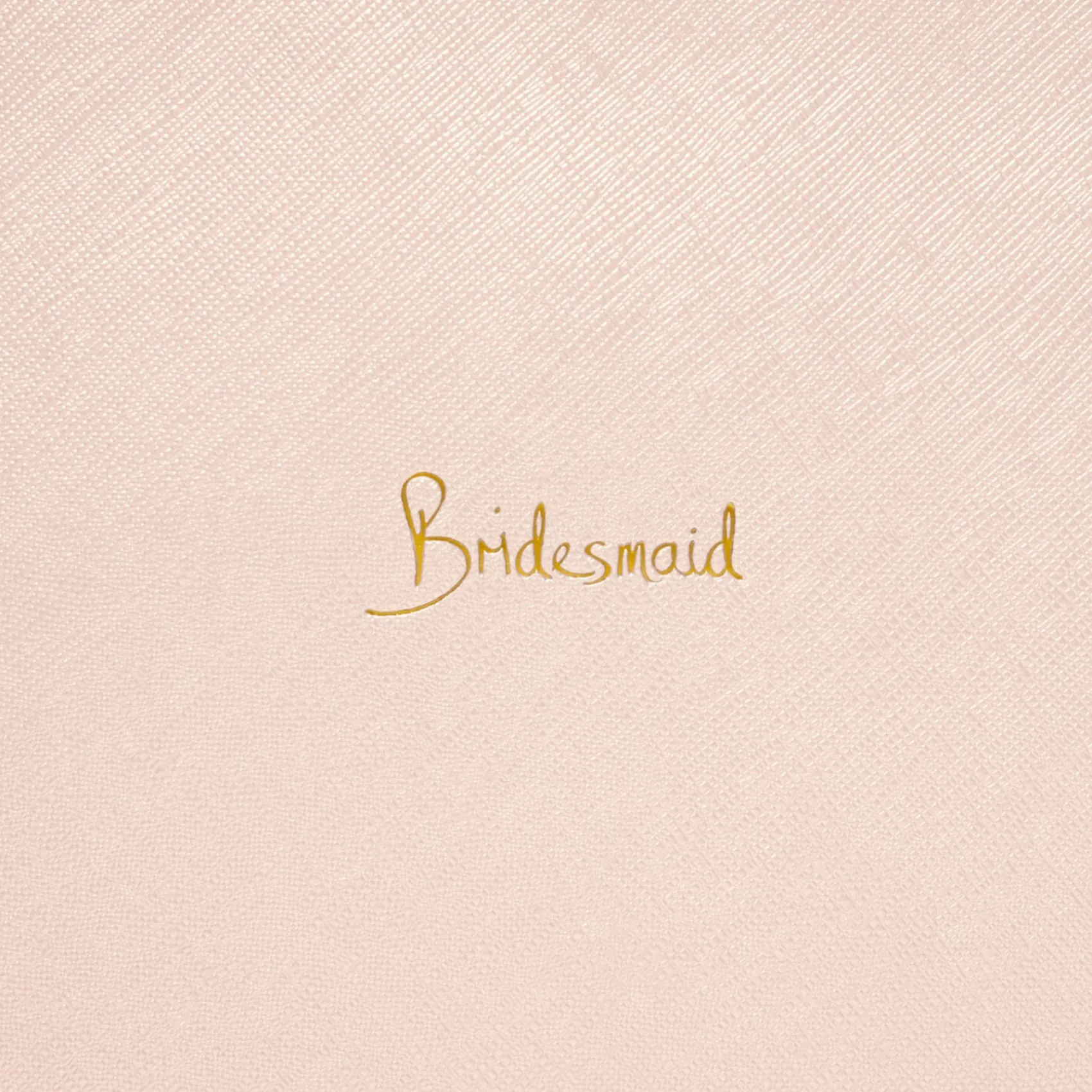 Katie Loxton Sentiment Pouches | Bridesmaid Gifts*'Bridesmaid' Perfect Pouch Rose Gold
