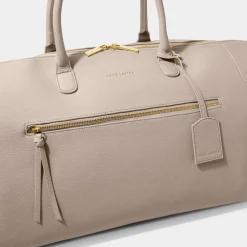 Katie Loxton Honeymoon Gifts | Bride Gifts*Chelsea Light Weekend Holdall Duffle Bag Taupe