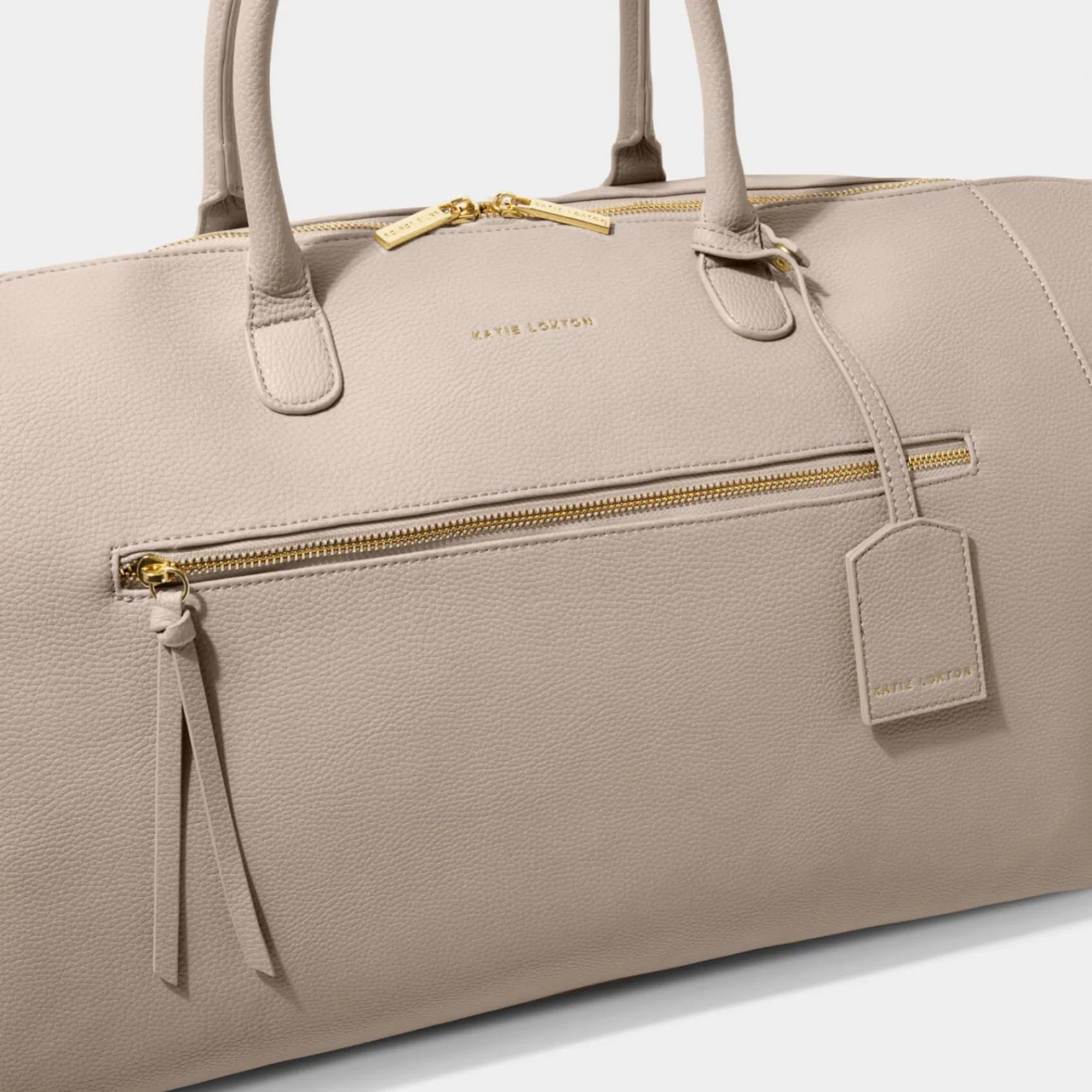 Katie Loxton Honeymoon Gifts | Bride Gifts*Chelsea Light Weekend Holdall Duffle Bag Taupe