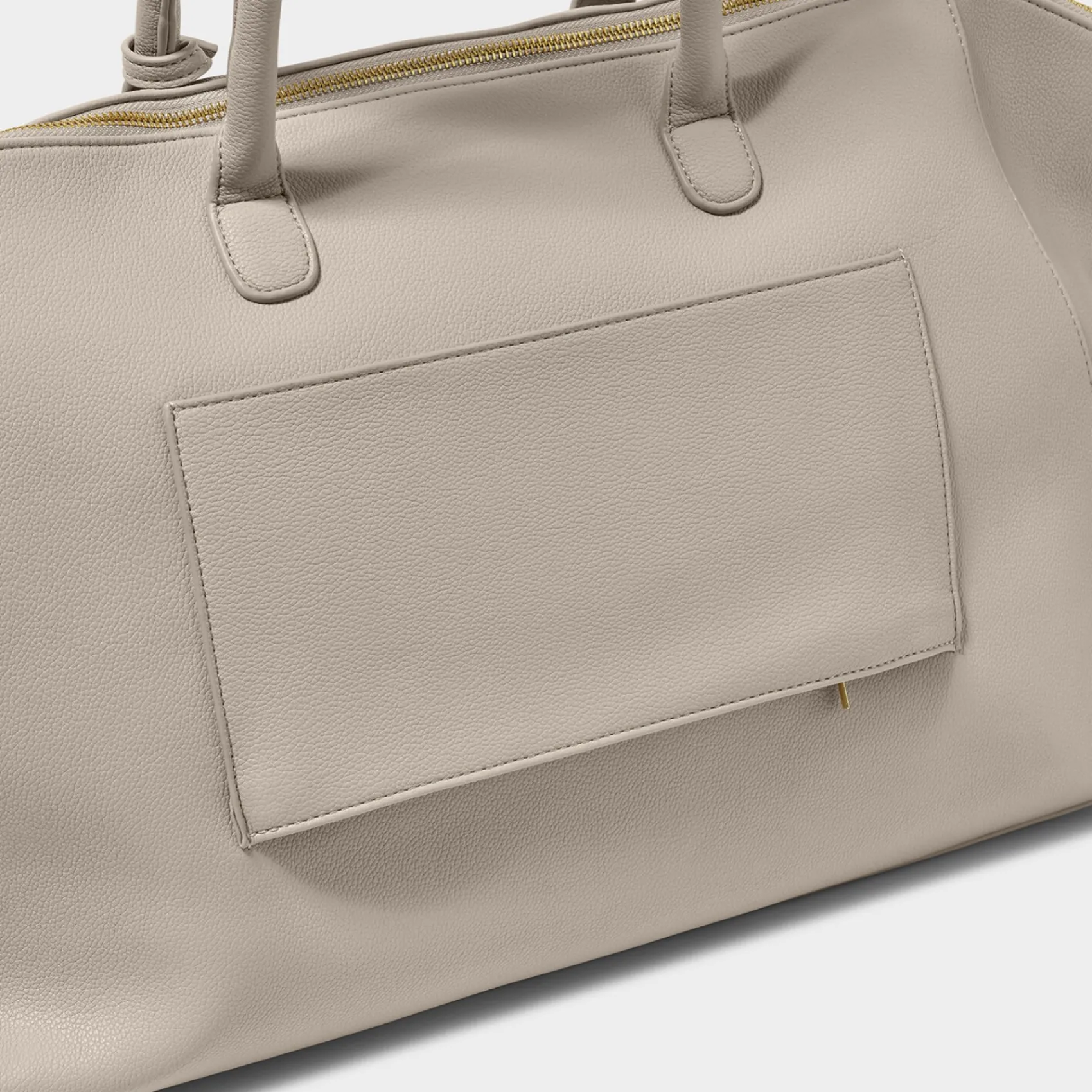 Katie Loxton Honeymoon Gifts | Bride Gifts*Chelsea Light Weekend Holdall Duffle Bag Taupe