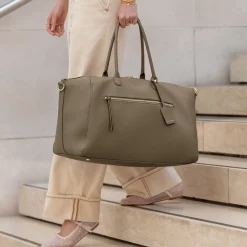 Katie Loxton Honeymoon Gifts | Bride Gifts*Chelsea Weekend Holdall Duffle Bag Mink